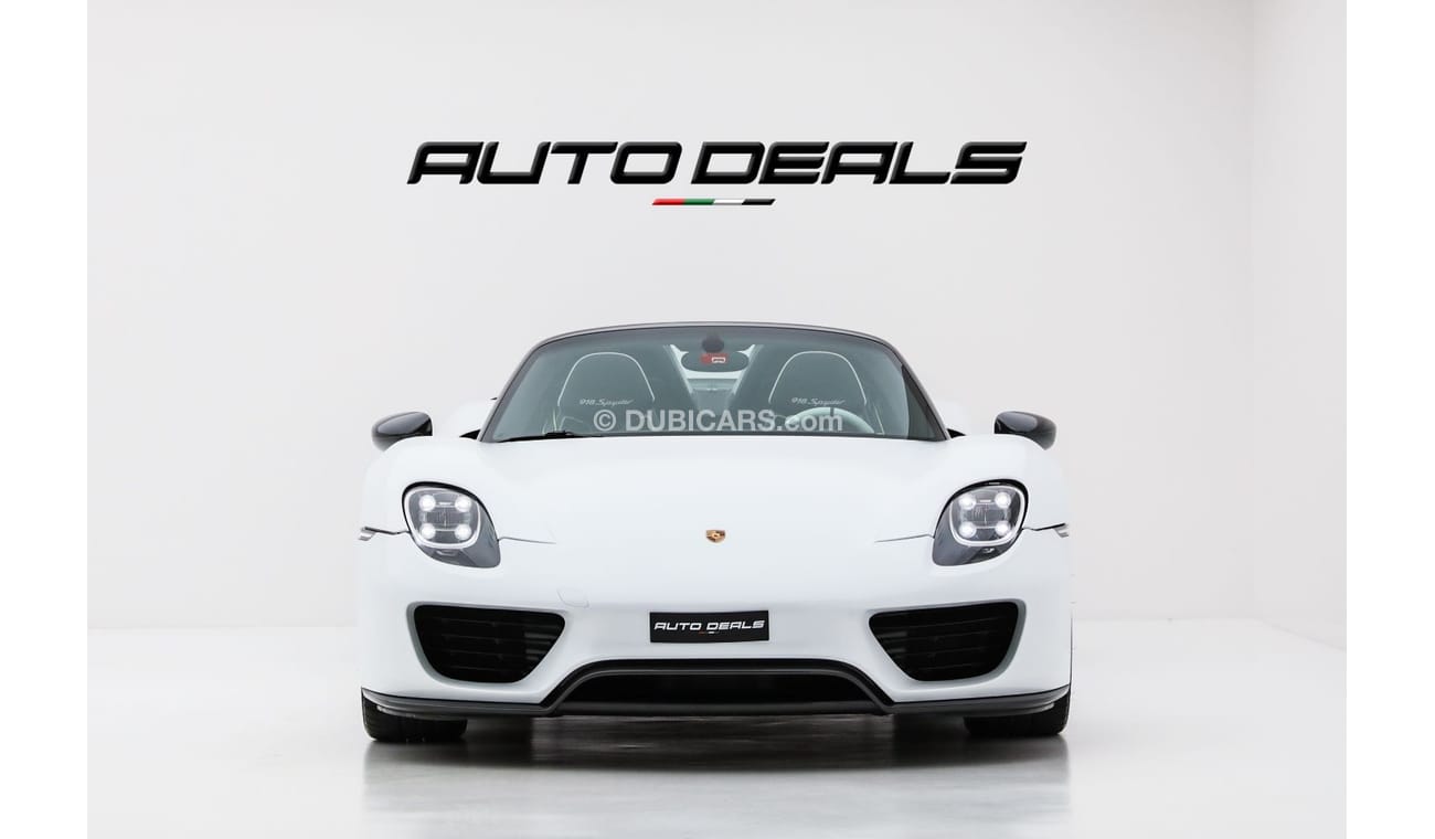 Porsche 918 Spyder Weissach Package 4.6L