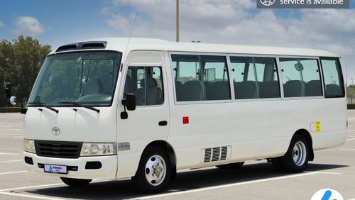 Toyota Coaster 2015 | TOYOTA COASTER DLS | DIESEL, 30 SEATER, MANUAL TRANSMISSION | WITH GCC SPECS AND EXCELLENT CO