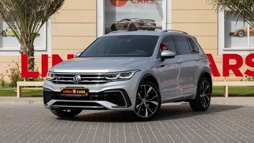 فولكس واجن تيجوان R-Line 2.0L Volkswagen Tiguan R-Line 2022 GCC under Agency Warranty with Flexible Down-Payment.