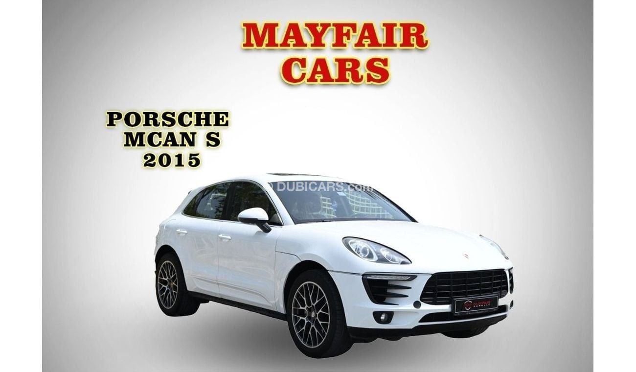 Porsche Macan 0% DP  - AGENCY MAINTAINED - PORCSHE MACAN S 2015 - PANAROMIC ROOF - 3.0TC V6 4WD - WELL MAINTAINED