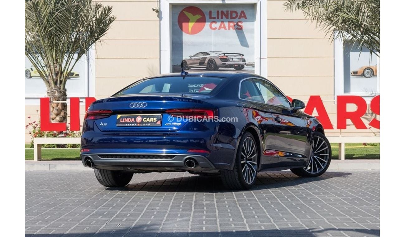 Audi A5 40 TFSI S Line 2.0L Audi A5 40TFSI S-Line 2019 GCC under Warranty with Flexible Down-Payment.