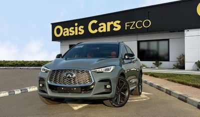 إنفينيتي QX55 Sensory Fully Loaded 2022 GCC Agency Warranty Full service History