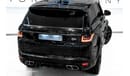 لاند روفر رينج روفر سبورت 2022 Range Rover Sport SVR, 2026 Agency Warranty & Service Contract, Low KMs, GCC