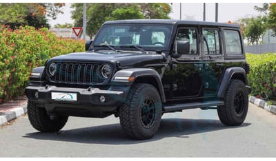 Jeep Wrangler (НА ЭКСПОРТ , For Export) Unlimited Sport S I4 2.0L TURBO , 2024 GCC , 0Km , Без пробега