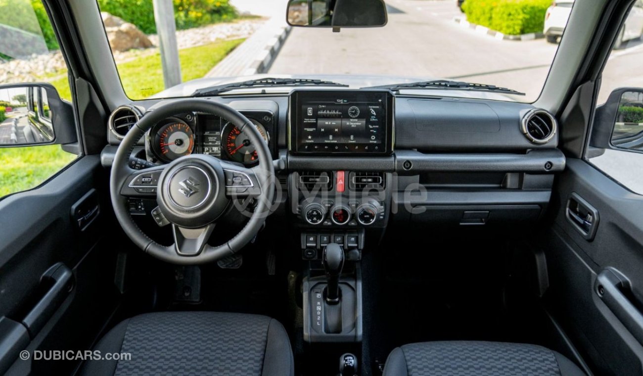 Suzuki Jimny GLX 1.5P AWD AT: CRUISE CONTROL, FABRIC SEATS, POWER WINDOWS, PARKING SENSORS