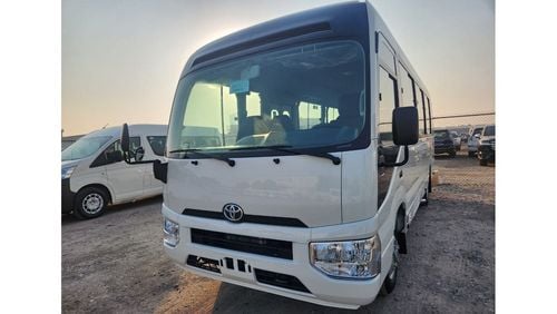 تويوتا كوستر 2024 Model Toyota Coaster High-Roof 23-Seater 4.0L 4-Cyl Turbo Diesel M/T RWD (Auto Closing Door) On