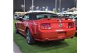 Ford Mustang EXCELLENT DEAL for our Ford Mustang GT Convertible 2008 Model!! in Red Color! GCC Specs