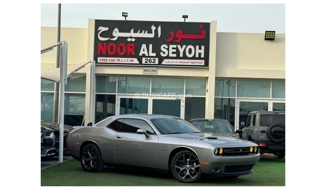 Dodge Challenger R/T DODGE CHALLENGER TR 2018 GCC UNDER WARRANTY