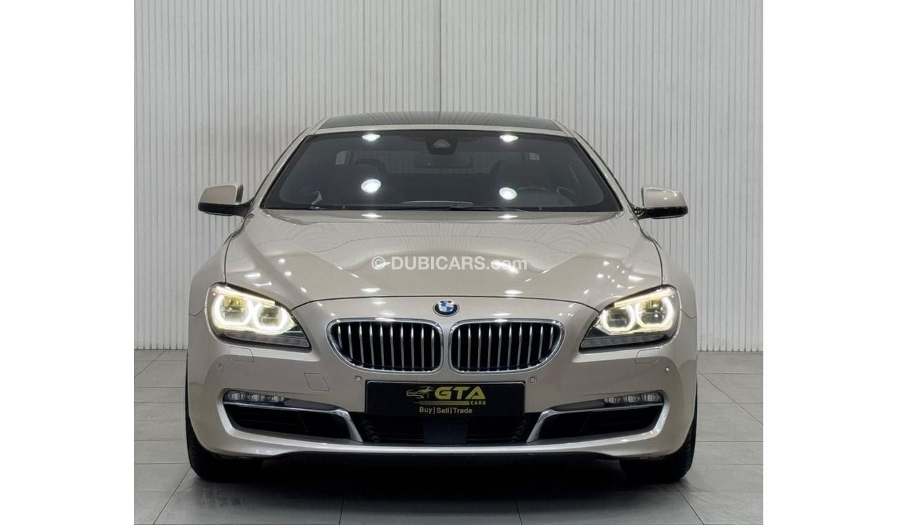 بي أم دبليو 650i Std 4.4L 2015 BMW 650i Gran Coupe, Full BMW Service History, Fully Loaded, Low Kms, GCC