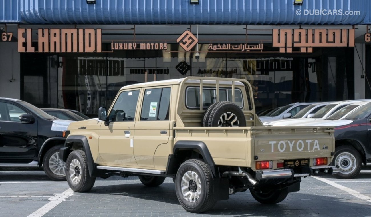 Toyota Land Cruiser Pick Up TOYOTA LC PU DOUBLE CABIN MID– 4.0L PETROL ,A/T,MY24