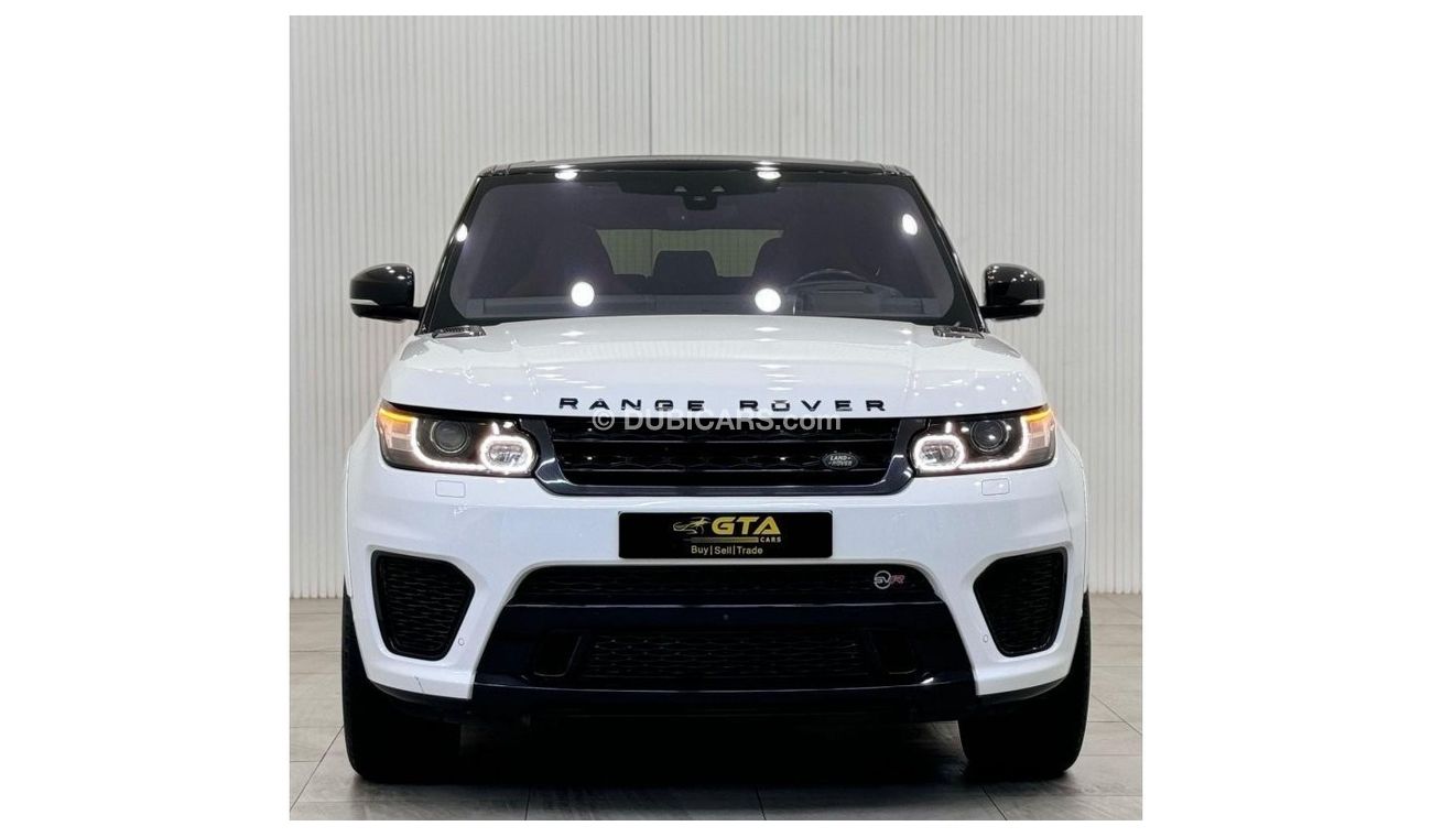 لاند روفر رينج روفر سبورت 2017 Range Rover Sport SVR, Warranty, Service History, Full Options, Low Kms, GCC Specs