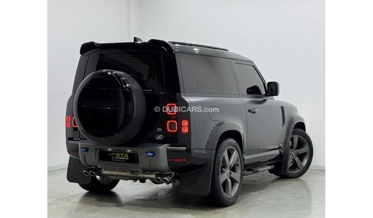 لاند روفر ديفندر P525 90 V8 2023 Land Rover Defender 90 P525 V8, Sep 2027 Land Rover Warranty, Very Low Kms, GCC