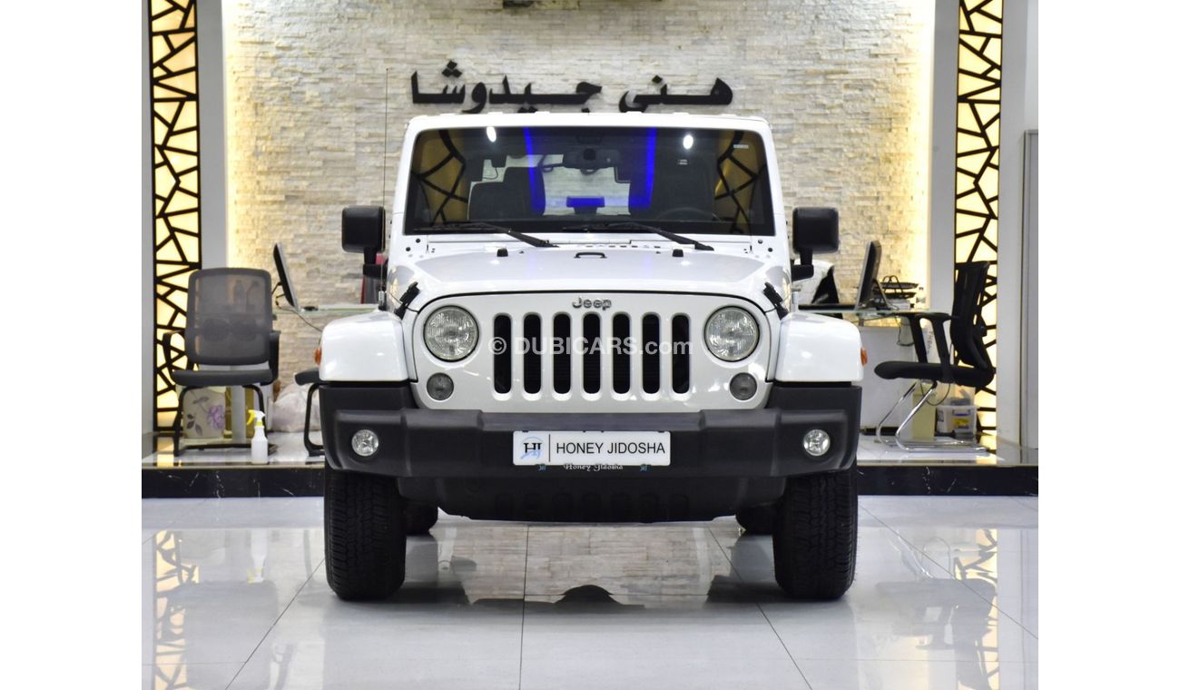 Jeep Wrangler EXCELLENT DEAL for our Jeep Wrangler Sahara ( 2014 Model ) in White Color GCC Specs