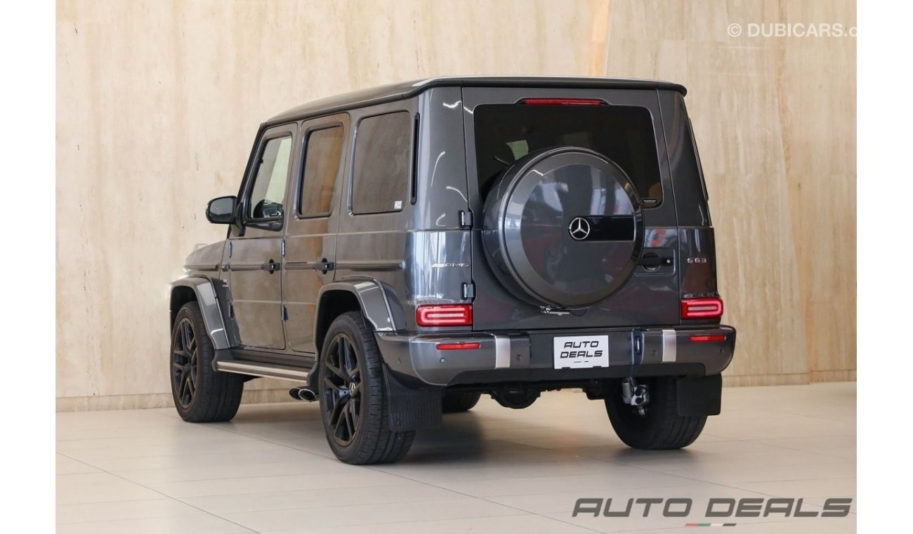 Mercedes-Benz G 63 AMG Std | 2021 - Very Low Mileage - Top of the Line - Excellent Condition | 4.0L V8