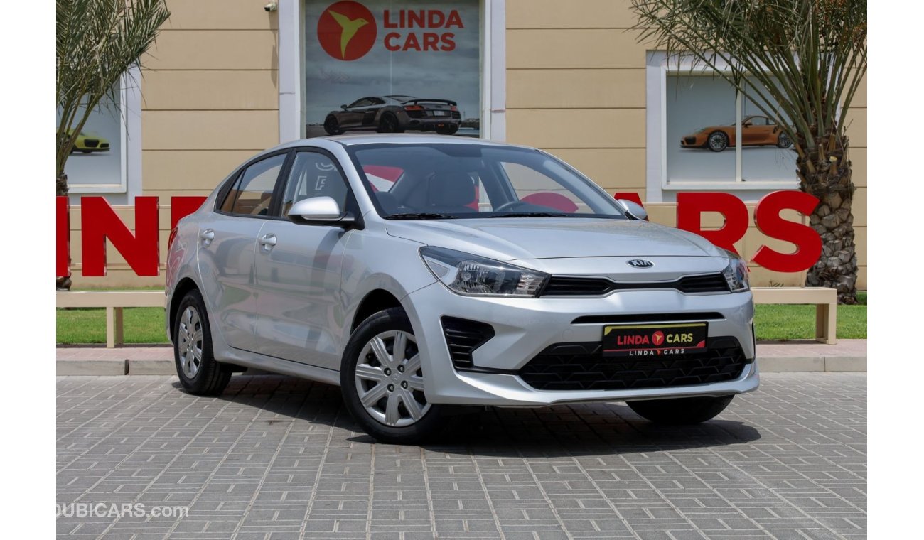 Kia Rio Kia Rio 2021 GCC under Agency Warranty with Flexible Down-Payment.