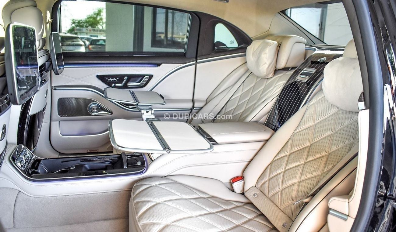 مرسيدس بنز S680 Maybach TWO TONE*FIRST CLASS FOND*4D BURMESTER*FULL OPTION