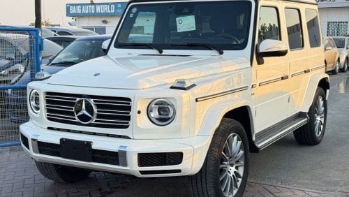 Mercedes-Benz G 550 MERCEDES BENZ G550 2021 WHITE JAPAN IMPORT WITH LOW MILLAGE