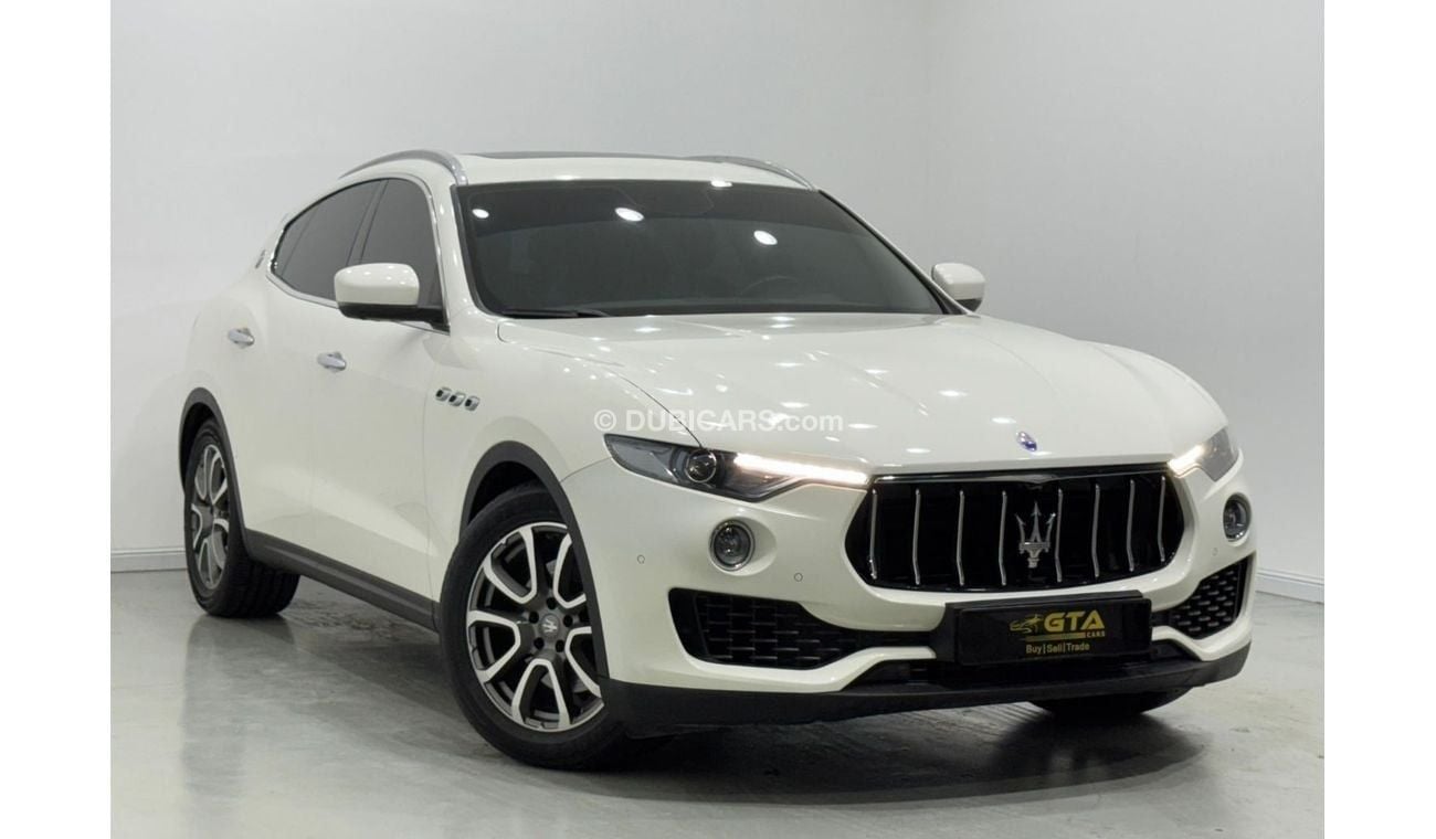 Maserati Levante Std 3.0L (350 HP) 2017 Maserati Levante, Warranty, Service History, Excellent Condition, GCC