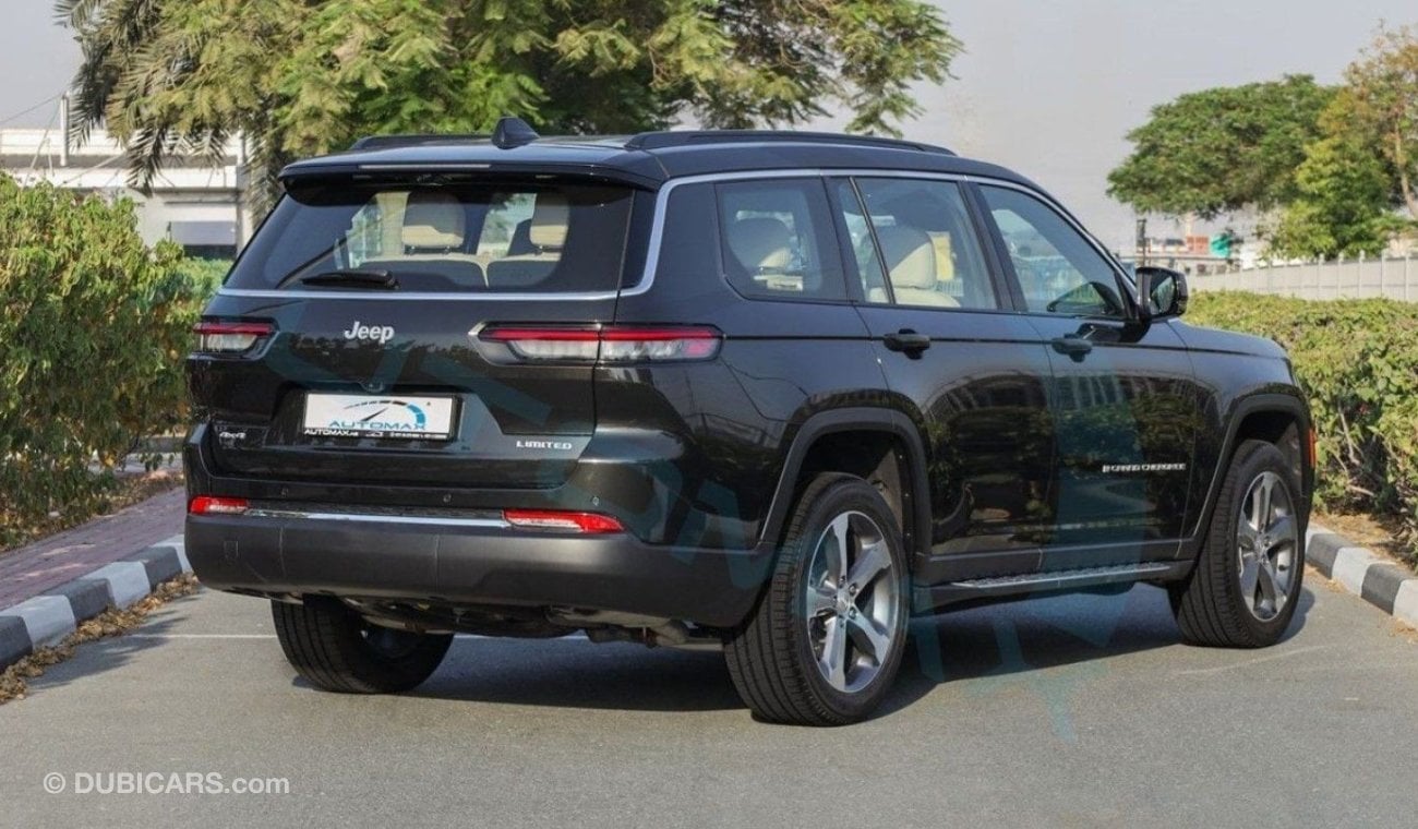 Jeep Grand Cherokee Limited L Plus Luxury V6 3.6L , 2024 GCC , 0Km , With 3 Years or 60K Km Warranty @Official Dealer