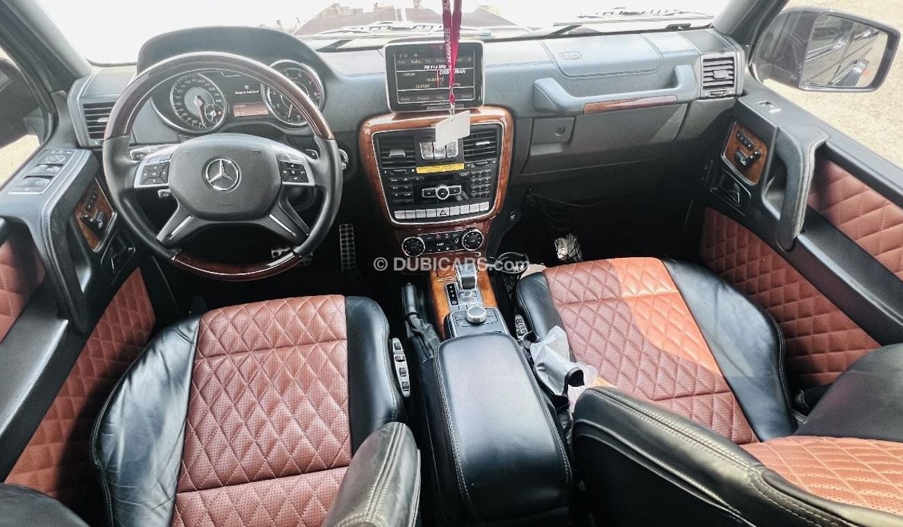 مرسيدس بنز G 63 AMG FULL SERVICE HISTORY | MERCEDES G 63 AMG 2013 | GCC | ORIGINAL PAINT | NO ACCIDENTS