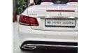 Mercedes-Benz E 400 Coupe EXCELLENT DEAL for our Mercedes Benz E400 Convertible ( 2015 Model ) in White Color GCC Specs