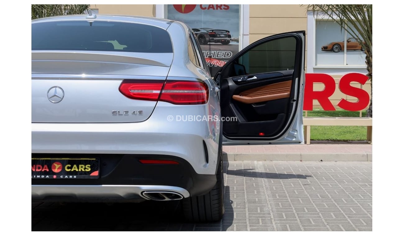 Mercedes-Benz GLE 43 AMG Coupe Mercedes-Benz GLE43 AMG 2018 GCC under Warranty with Flexible Down-Payment.