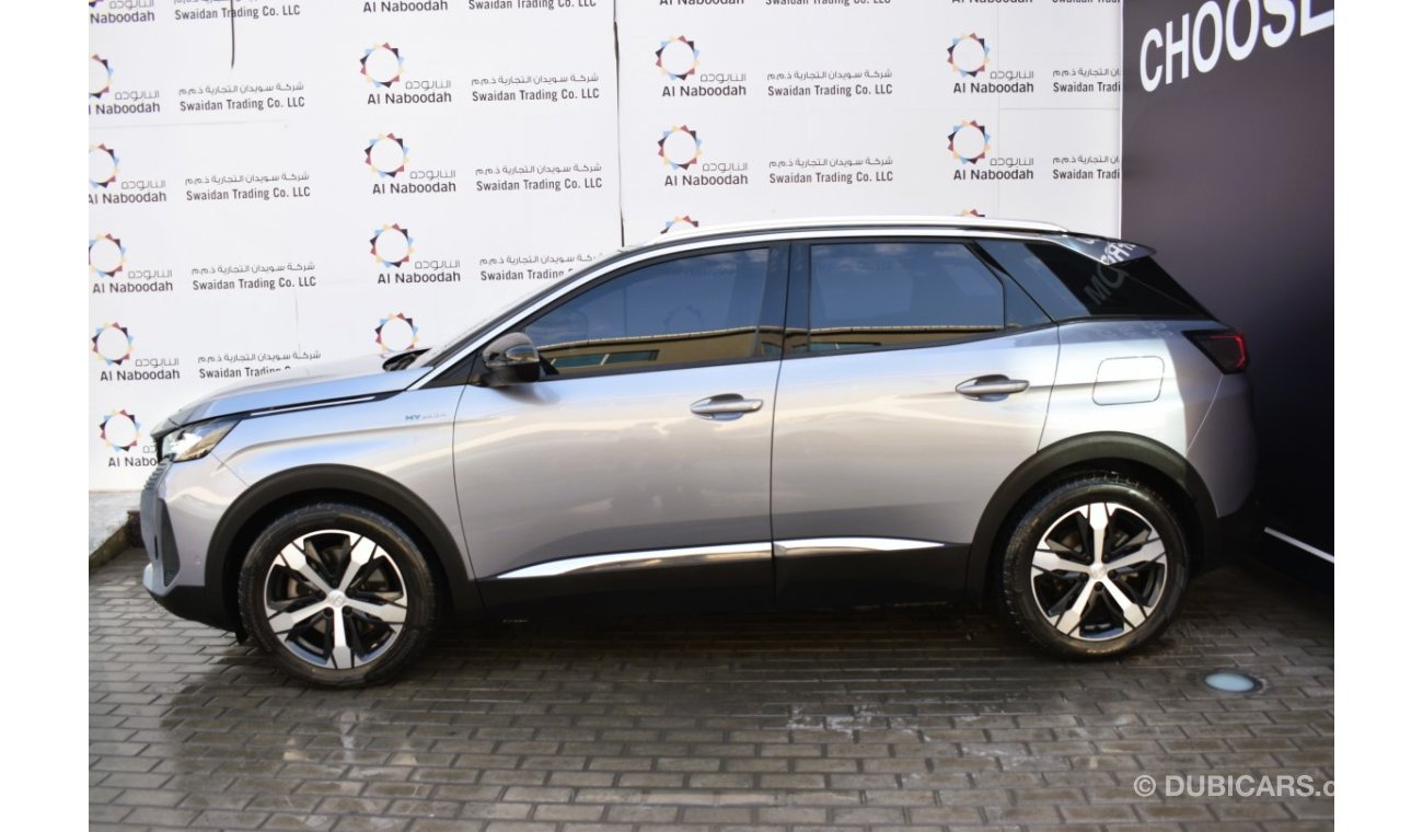 Peugeot 3008 AED 1759 PM | 1.6L GT PHEV FROM AN AUTHORIZED DEALER MANUFACTURER WARRANTY UP TO 2027 OR 100K KM