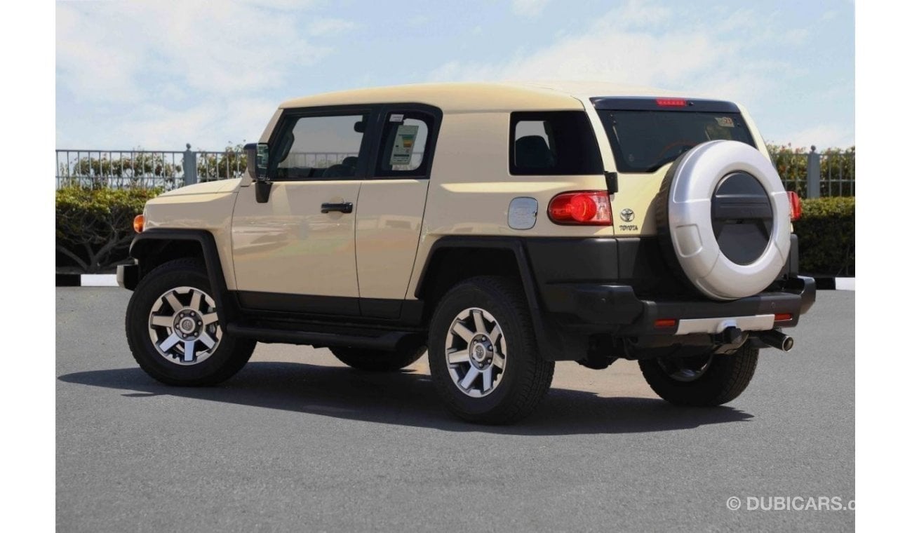 تويوتا إف جي كروزر 2023 Toyota FJ Cruiser 4.0 Final Edition JBL - بيج من الداخل أسود وبيج | للتصدير فقط