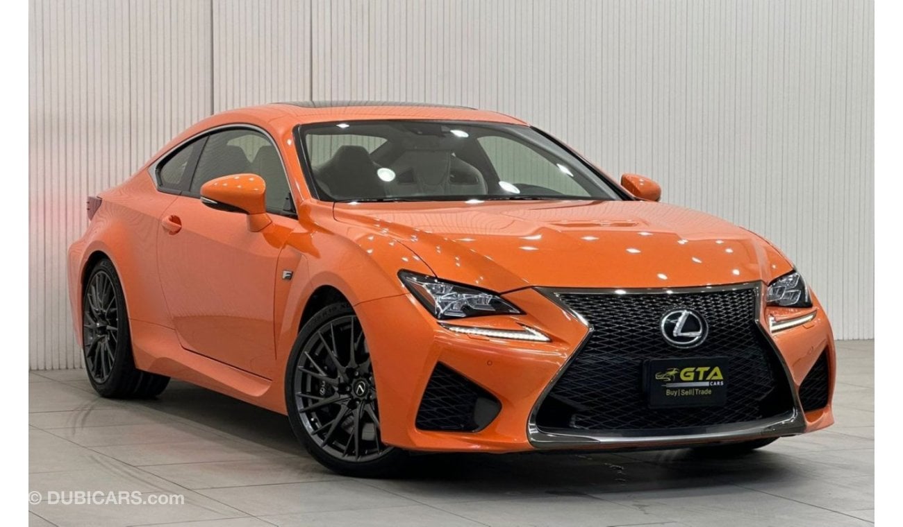 لكزس RC F 2015 Lexus RC-F, Full Lexus Service History, Low Kms, Carbon Fiber Package, Excellent Condition, GCC