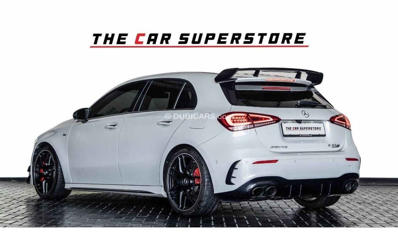 Mercedes-Benz A 45 S AMG 4MATIC+ 2022 - MERCEDES BENZ A 45S - GCC - FULL SERVICE HISTORY - 1 YEAR WARRANTY