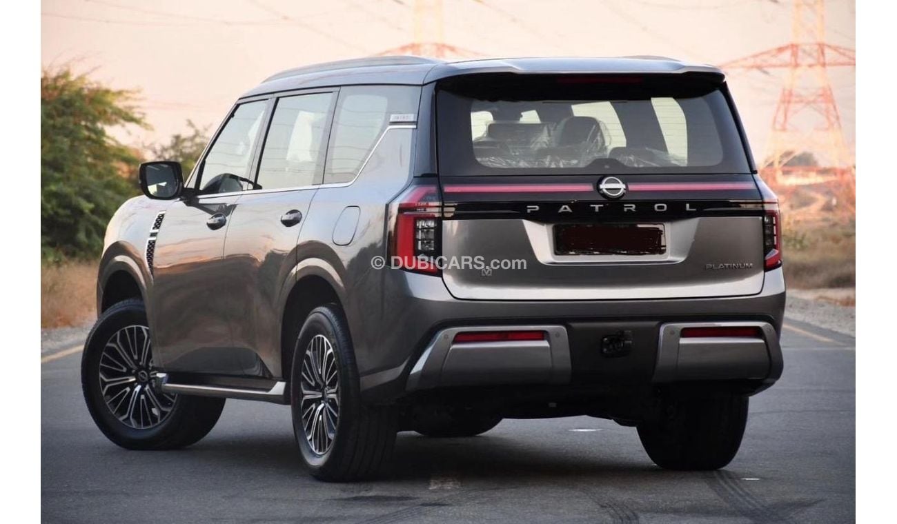 نيسان باترول 2025 NISSAN PATROL 3.5L V6 PLATINUM TWIN TURBO FULL OPTION A/T