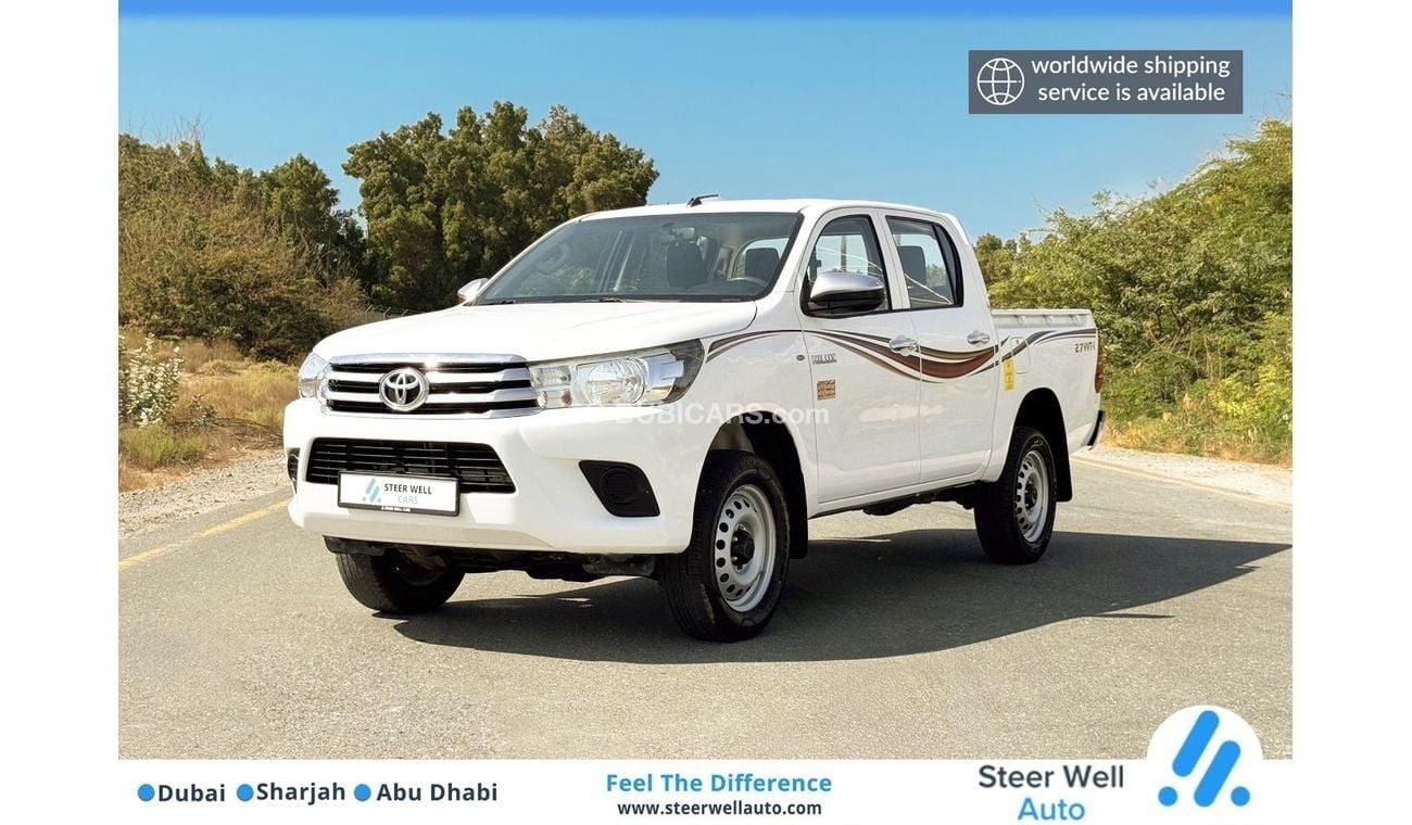 تويوتا هيلوكس GL 2 2.7L 4WD MT DC / Reliable Condition / Book Now!