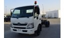 Hino 300 Hino 714 Cab chassis, model:2016. Only done 53000 km