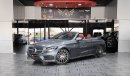 Mercedes-Benz C 300 AMG Pack AED 2,200 P.M | 2017  C300 CONVERTIBLE AMG | UNDER WARRANTY | GCC | 2.0 L