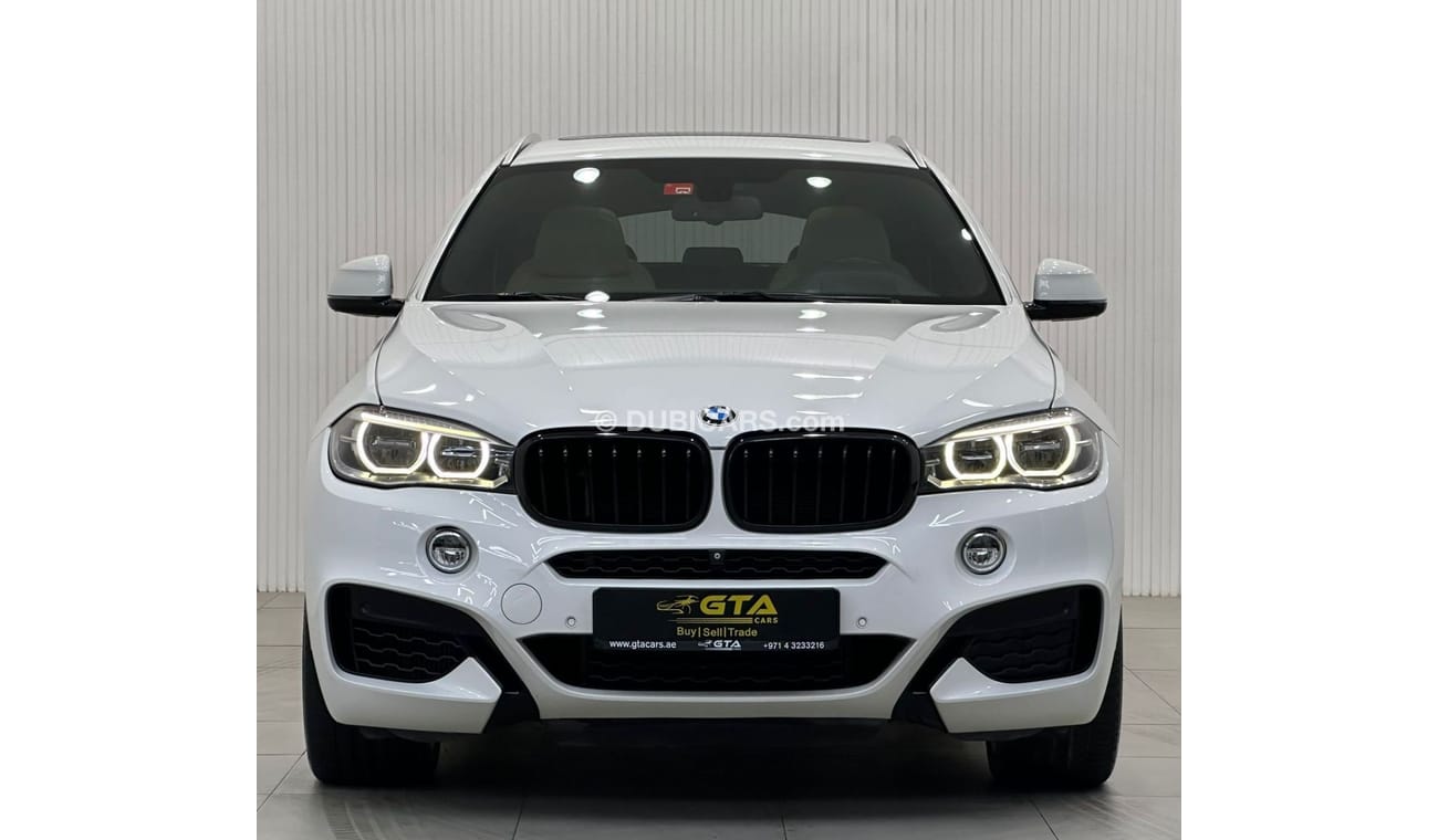 بي أم دبليو X6 50i M سبورت 2015 BMW X6 xDrive50i M-Sport, Service History, Full Options, Low Kms, GCC