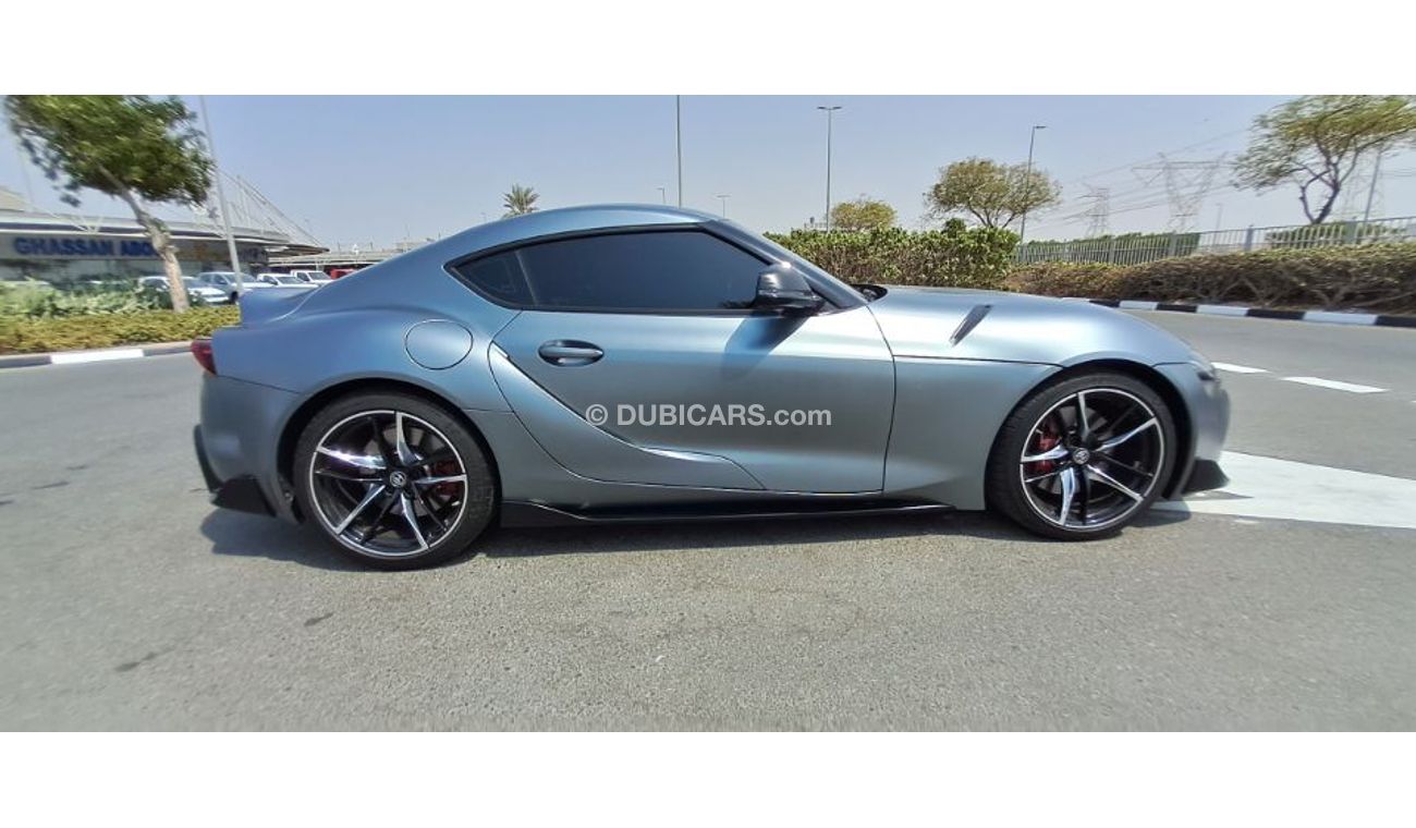 Toyota Supra SUPRA 2020l2 GR V6 3.0L TURBO GCC FREE SERVICE 72000 KM + WARRANTY 6 -09 -25 AL FUTTAIM, TOP OPTION