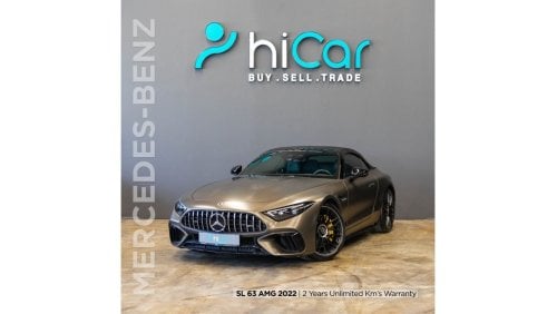 Mercedes-Benz SL 63 AMG AED 9,141 pm • 0% Downpayment • SL63 • 2 Years Warranty