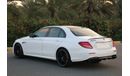 Mercedes-Benz E300 Mercedes Benz AMG E300 2017 body kit E63 import America Perfect condition