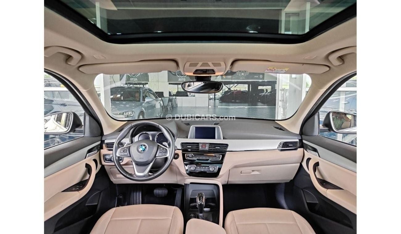 BMW X1 AED 1,300 P.M | 2022 BMW X1 | AGMC WARRANTY AND SERVICE CONTRACT | GCC | S-DRIVE20i FULL