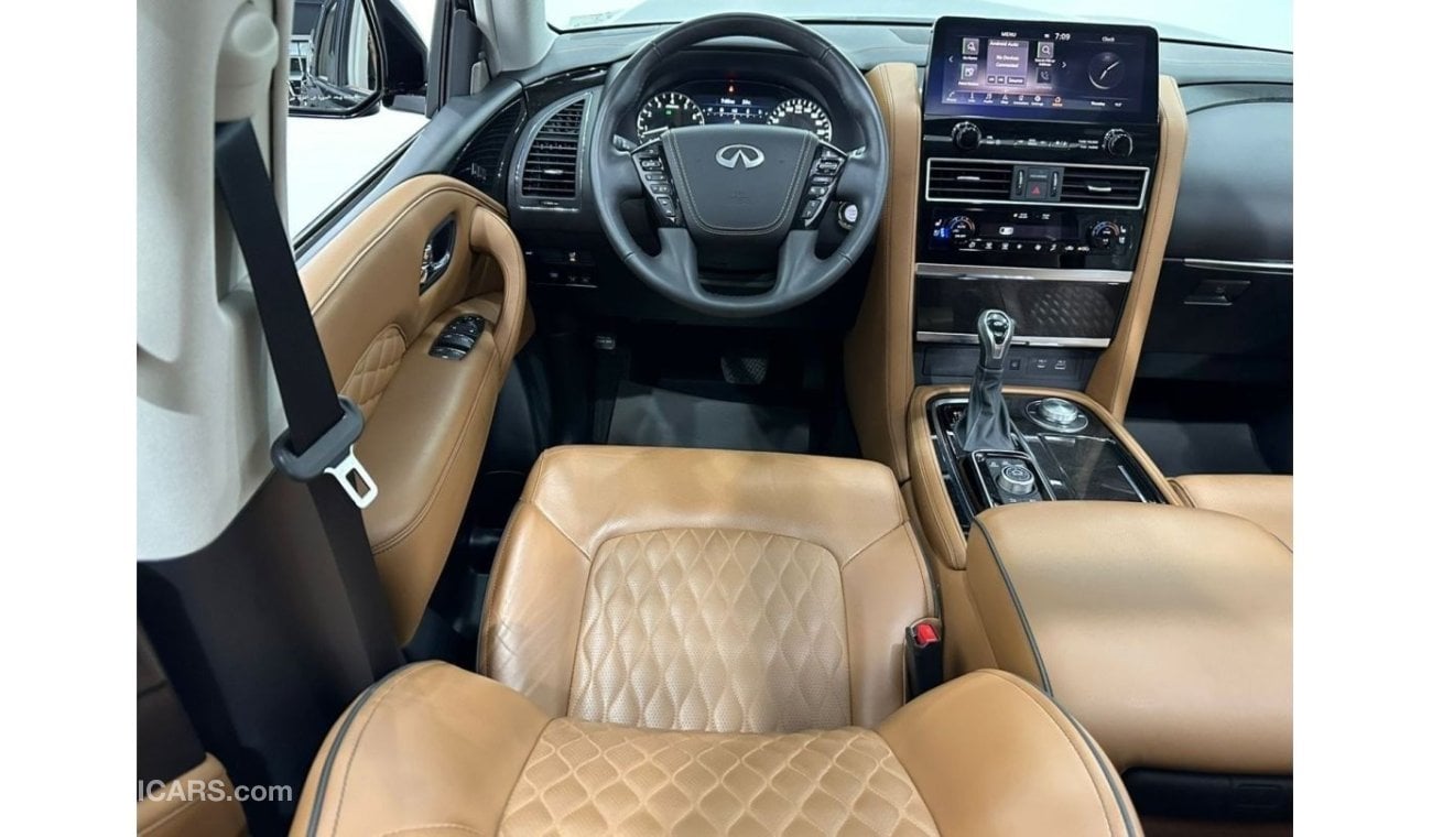 إنفينيتي QX80 الإصدار الأسود 8 2022 Infiniti QX80 Black Edition, 2027 Infiniti Warranty, 2029 Infiniti Service Pac