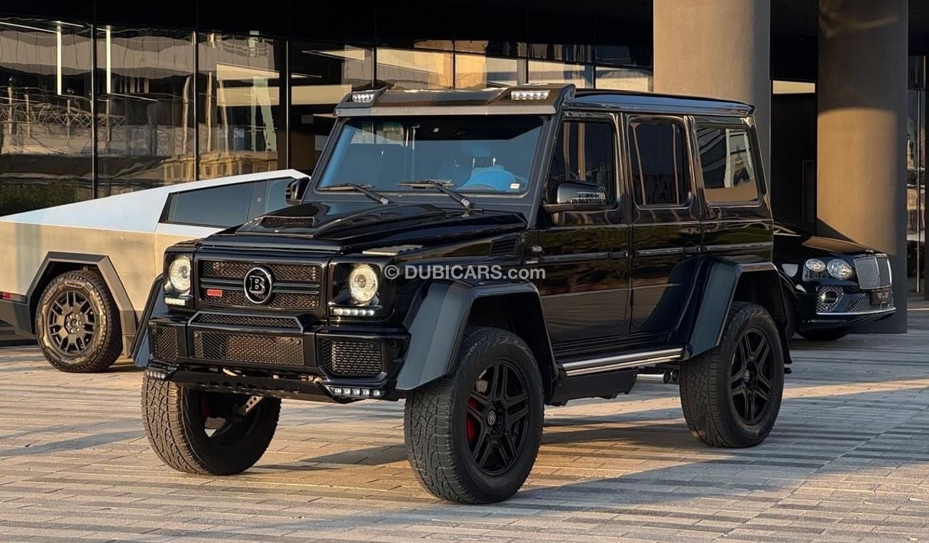 Mercedes-Benz G 500 4X4² Brabus Kit | 2016 | GCC Specs | Full Options