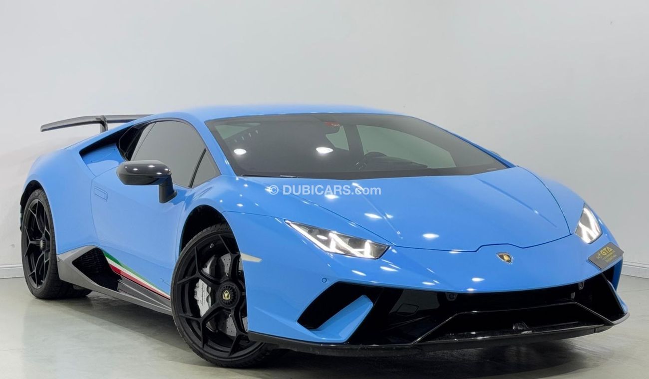 لامبورغيني هوراكان Performante 2018 Lamborghini Huracan Performante, Warranty, Carbon Fiber Package, Very Low Kms, GCC