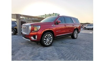 جي أم سي يوكون Denali 6.2L (8 Seater) GMC Denali - 2021 - Red