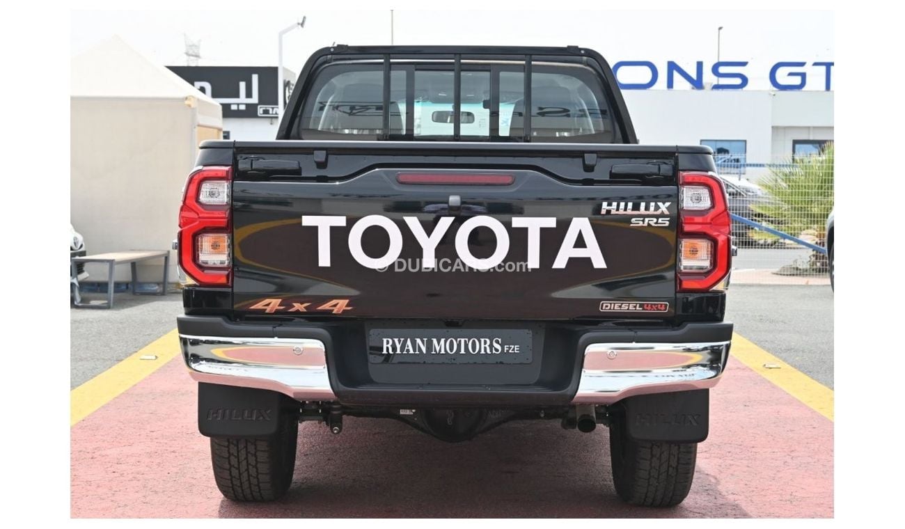 تويوتا هيلوكس Toyota Hilux SR5 2.4L Diesel Automatic, Double Cab,  Color Black , Model 2023