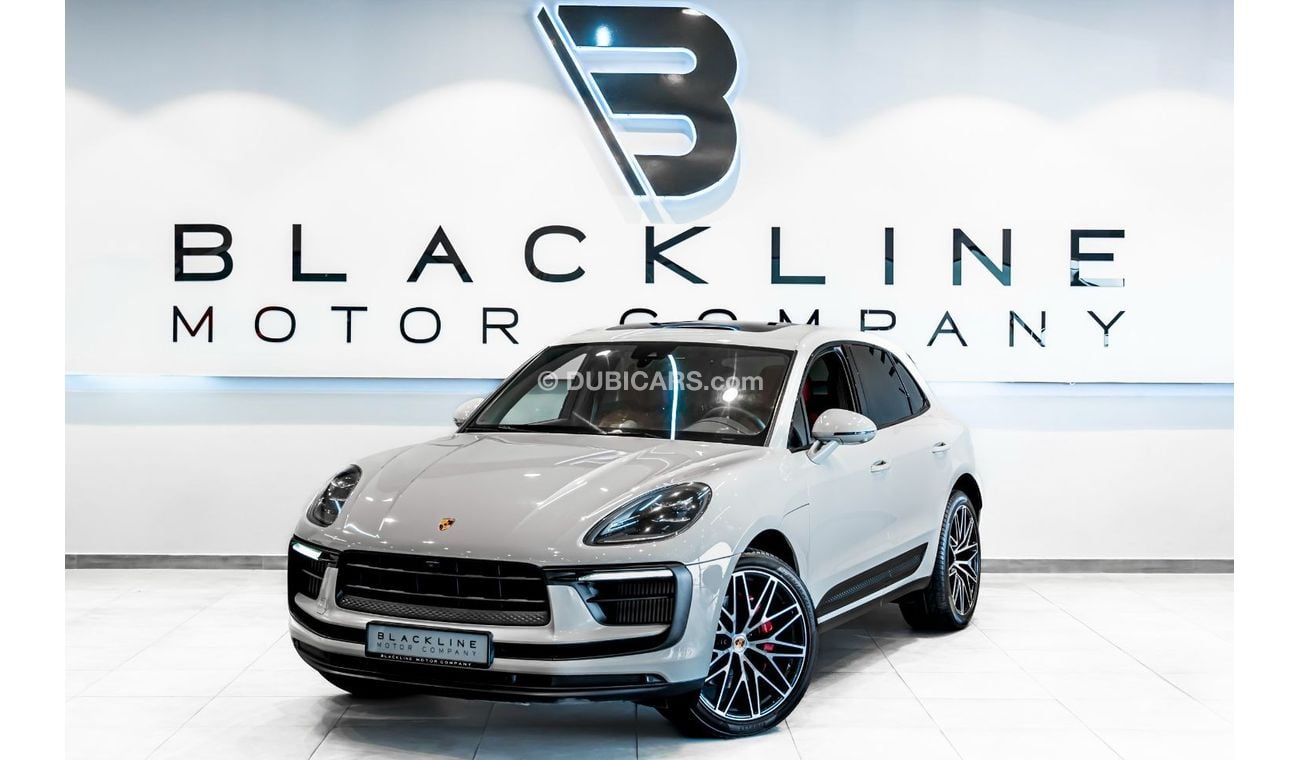 Porsche Macan S 2.9L (375 HP) 2023 Porsche Macan S, 2025 Porsche Warranty, Full Service History, Low KMs, GCC