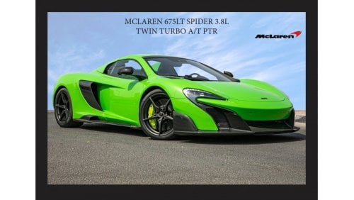 مكلارين 675LT MCLAREN 675LT SPIDER 3.8L TWIN TURBO *1 of 500* Export Price