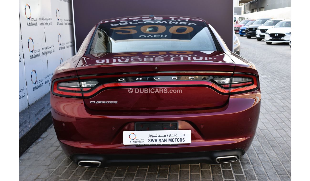 Dodge Charger AED 1439 PM | 3.6L SXT GCC DEALER WARRANTY