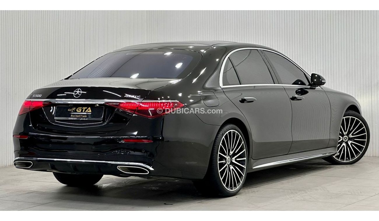 Mercedes-Benz S 500 2021 Mercedes S500 4MATIC Sedan (long wheelbase), Gargash Warranty + Service Contract, GCC