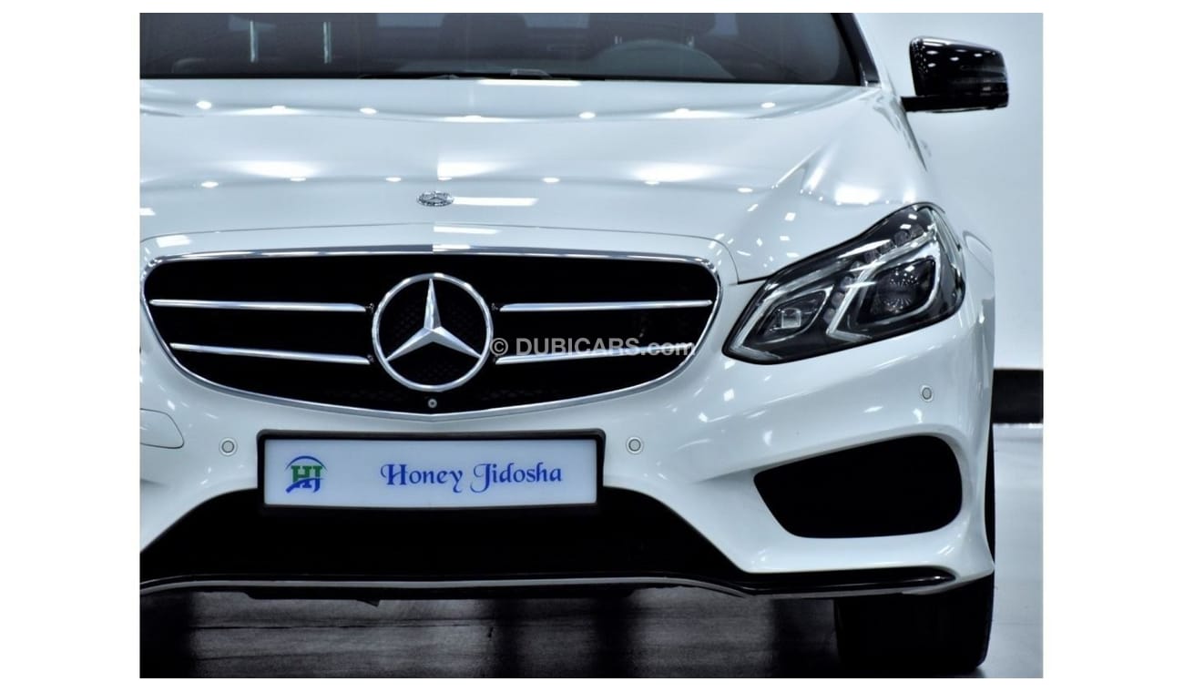 مرسيدس بنز E 500 EXCELLENT DEAL for our Mercedes Benz E500 ( 2016 Model ) in White Color GCC Specs