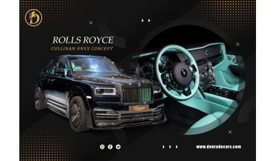 Rolls-Royce Onyx Cullinan | 3-Year Warranty and Service, 1-Month Special Price Offer